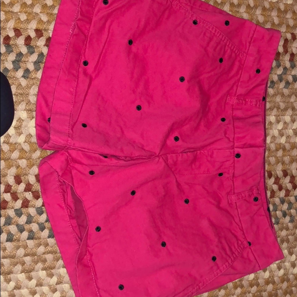 Tommy Hilfiger pink polka dotted shorts